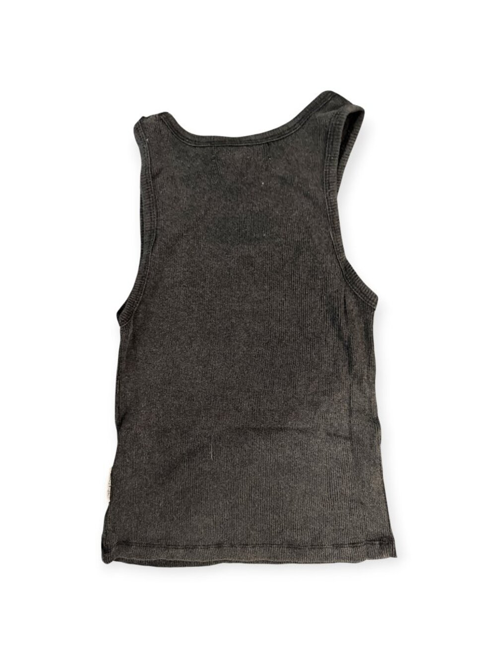NWT The Laundry Room Los Angeles Rib Tank Top – Black/Charcoal –  S- MSRP $59 - Picture 2 of 7